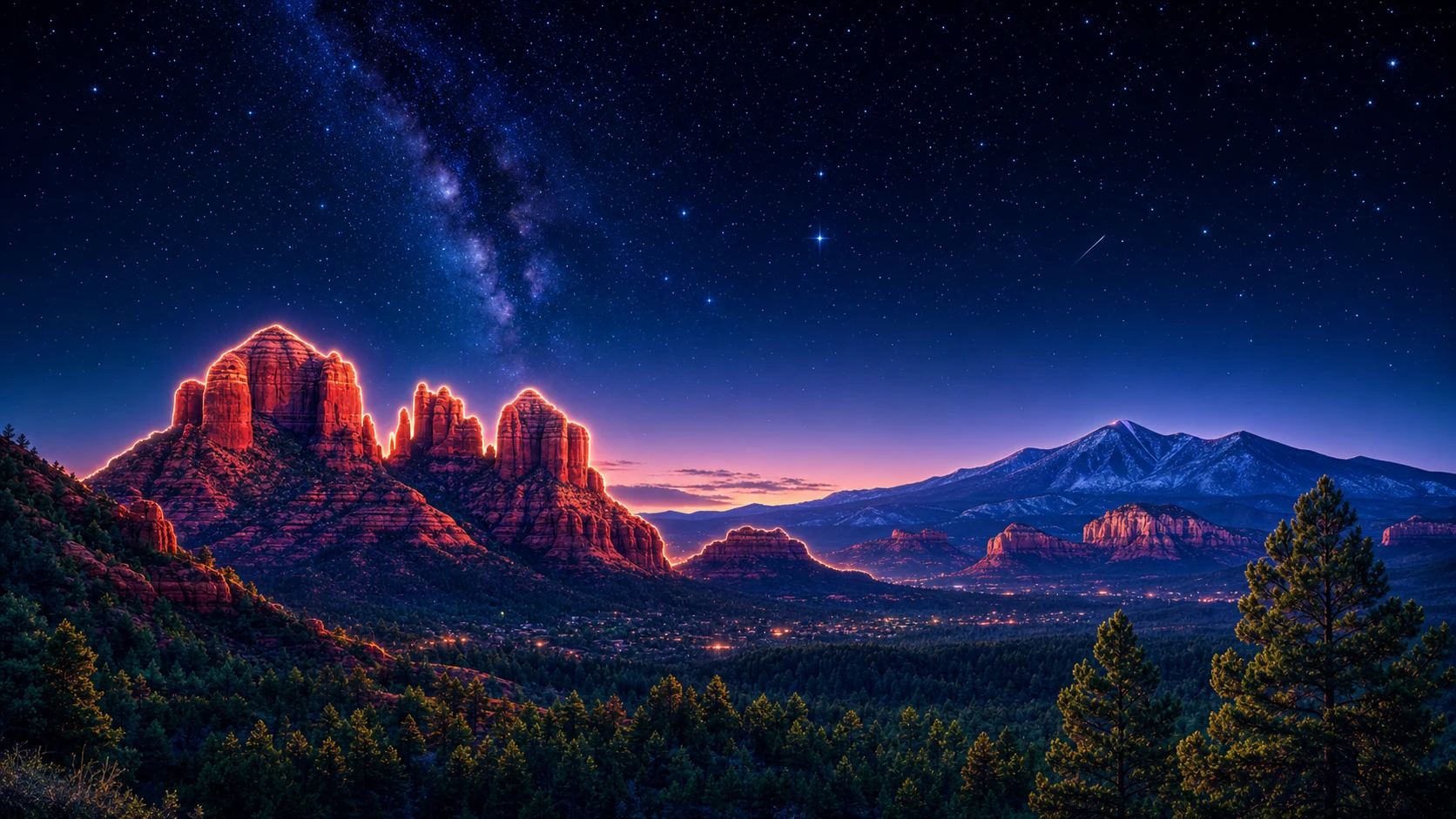 Northern Arizona high-country landscape near Flagstaff